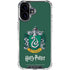 Wizarding World Harry Potter Slytherin House Crest iPhone 16 Clear Case